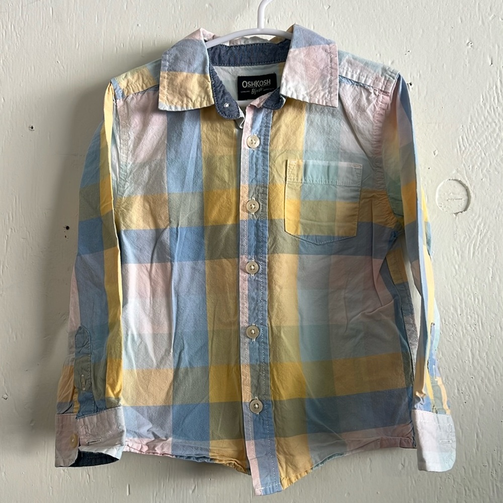 Oshkosh dress shirt spring Easter 3T